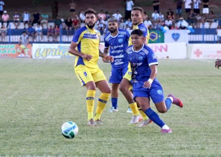 Ivinhema sai atrás, reage no segundo tempo e estreia com empate no Estadual 2026