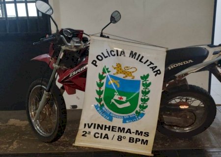 IVINHEMA: Polícia Militar frustra tentativa de furto de motocicleta durante a madrugada