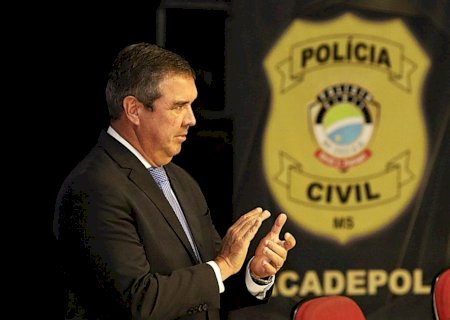 Governador participa da aula inaugural de 472 novos alunos da Polícia Civil de MS