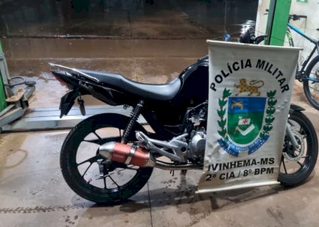 IVINHEMA: Polícia Militar conduz adolescente por dirigir motocicleta sem habilitação