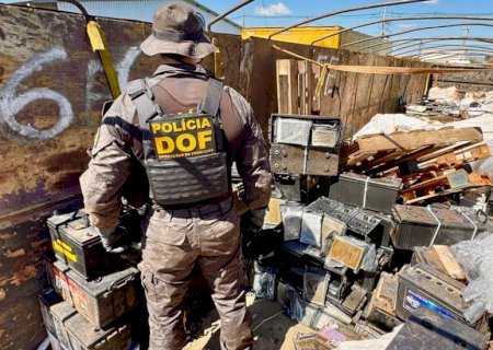 Carreta com droga ‘Ice’ escondida em carcaças de baterias é apreendida pelo DOF em MS