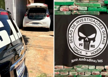 NOVA ANDRADINA: Ação resulta na prisão de homem com meia tonelada de maconha