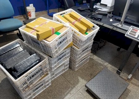 Grande carregamento de droga é interceptado após perseguição em Ponta Porã
