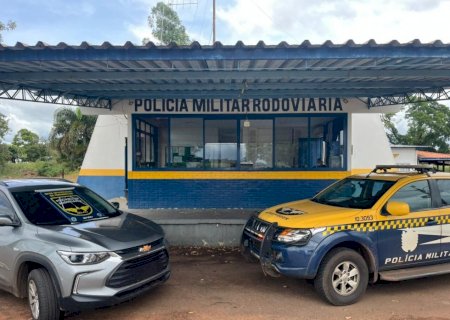 Carro roubado é recuperado após perseguição na MS-289; condutor é preso