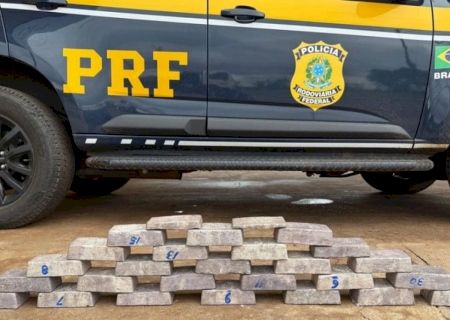 PRF apreende 160 quilos de prata em Mato Grosso do Sul