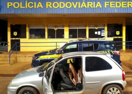 Contrabandista é preso pela PRF com mais de 12 mil maços de cigarros em Rio Brilhante