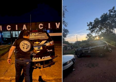 ANAURILÂNDIA: Polícia Civil cumpre mandado e prende suspeito de tráfico