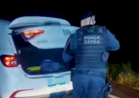 FÁTIMA DO SUL: Força Tática apreende mais de 140 kg de drogas na MS-278