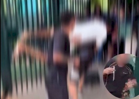 IVINHEMA: Briga entre alunos em frente a escola viraliza nas redes sociais; direção divulga nota oficial