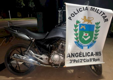 ANGÉLICA: Polícia Militar intercepta motociclista após manobras perigosas, desobediência e fuga