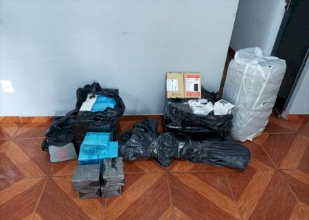 Polícia Militar apreende mercadorias oriundas de descaminho em Nova Casa Verde