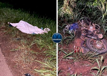 IVINHEMA: Motociclista morre em grave acidente na BR-376