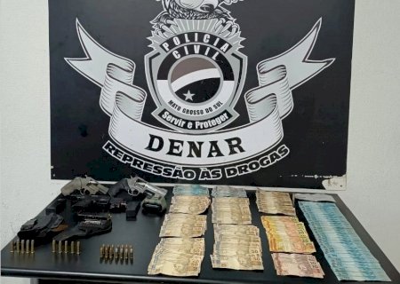 Denar prende quatro em operação sobre desvio de drogas em MS