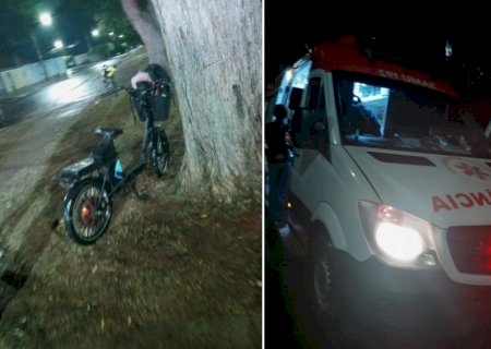 NOVA ANDRADINA: Adolescentes ficam feridas em colisão com bicicleta elétrica