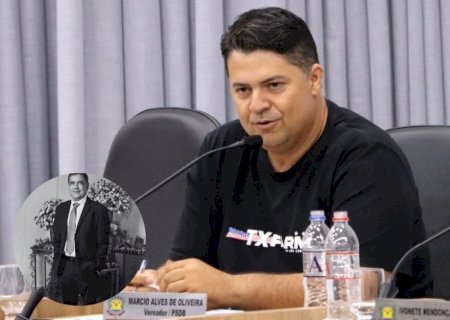 IVINHEMA: Projeto do vereador Marcio Alves homenageia Carlos Alves dos Santos