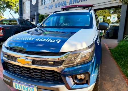 NOVA ANDRADINA: Homem é preso após fugir da Polícia Militar com armas e cães