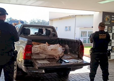 Furto de caminhonete durante jogo na fronteira termina em confronto e suspeito morto