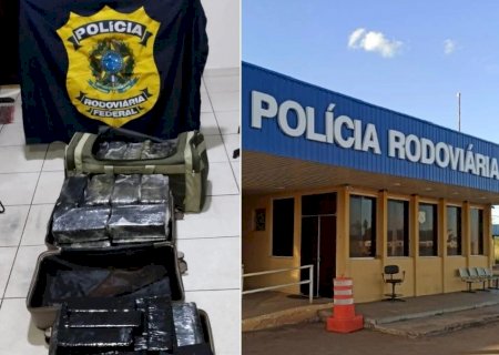 BATAGUASSU: PRF apreende 629 quilos de maconha em duas ocorrências na BR-267