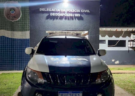 DEODÁPOLIS: Homem de 24 anos é preso após ameaçar policiais durante ocorrência de perturbação