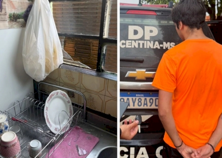 VICENTINA: Polícia Civil prende pela 3ª vez em 2026 homem que furtou o prédio do CRAS