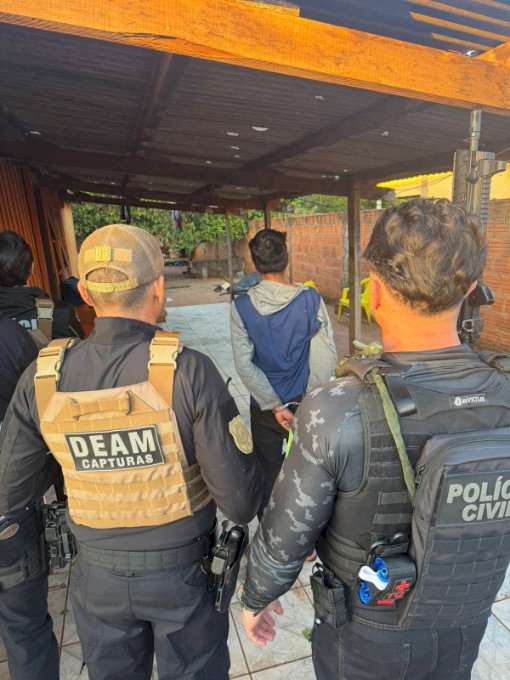 DEODÁPOLIS: Polícia Civil cumpre dois mandados de prisão preventiva no âmbito da operação 'mulher segura'