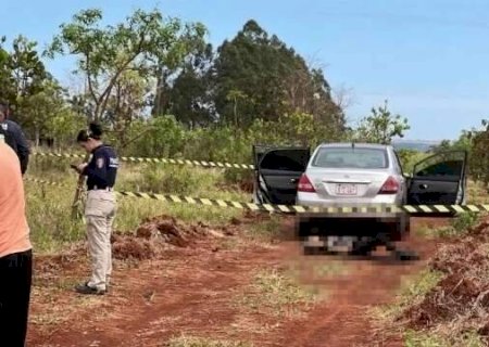 Homem é encontrado morto a tiros e com parte do corpo carbonizado na fronteira